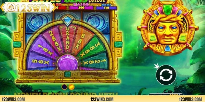 Aztec Gems Deluxe có nhiều biểu tượng thú vị