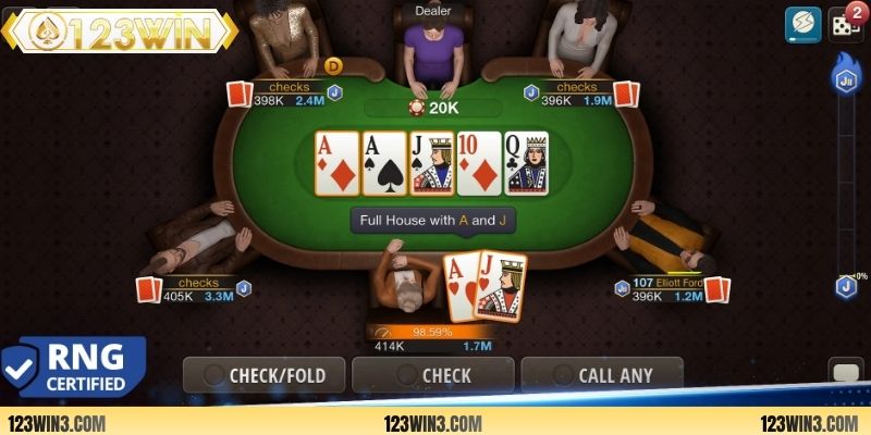 Poker Super Turbo tốc độ vô cùng độc đáo